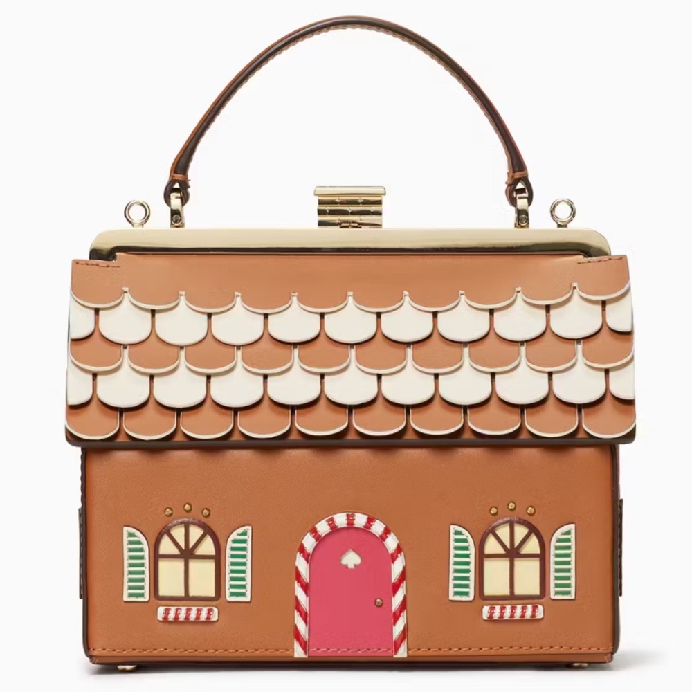 NWOT Kate Spade Gingerbread House Crossbody